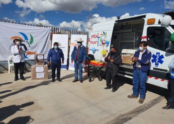 Convenio Marco entregó moderna ambulancia y equipos para luchar contra el Coronavirus en Espinar