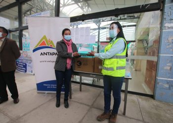 ANTAPACCAY DONÓ 2 MIL PRUEBAS RÁPIDAS PARA COVID-19 AL HOSPITAL DE ESPINAR